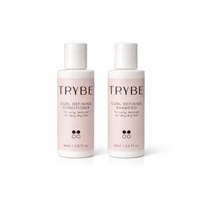 TRYBE Curl Defining Shampoo & Conditioner 60ml Travel Duo Set Unsealed